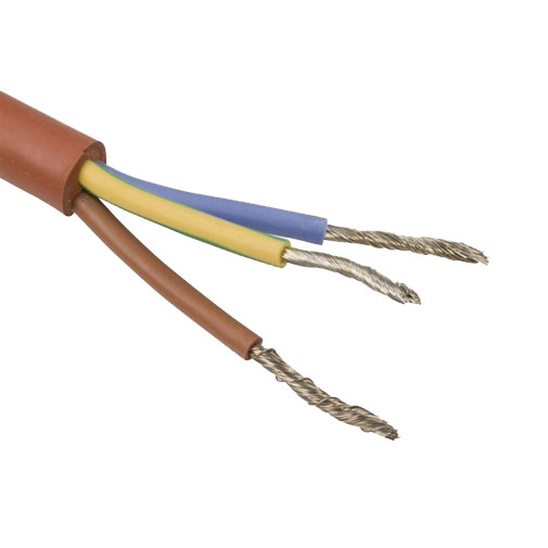 Cabo elétrico silicone SIHF 3G2,5 Cabo elétrico silicone SIHF 3G2,5