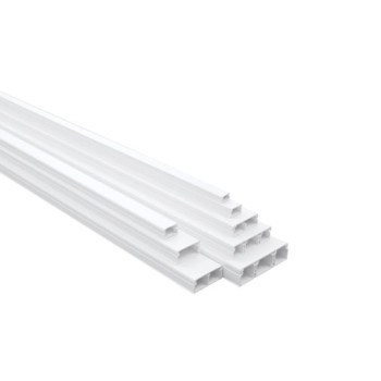 Calha técnica Efapel Série 10 20 x 12,5 mm branca Calha técnica Efapel Série 10 20 x 12,5 mm branca