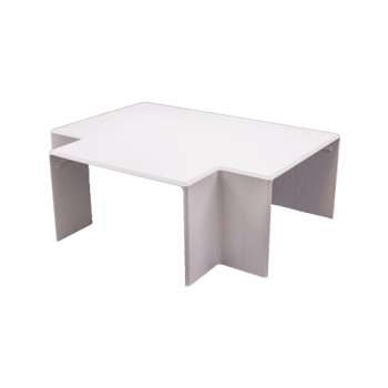 Derivação em T Efapel Série 13 100 x 60 mm branca