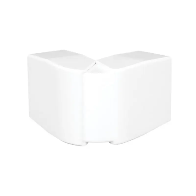 Ângulo exterior Efapel Série 10 90 x 50 mm branco