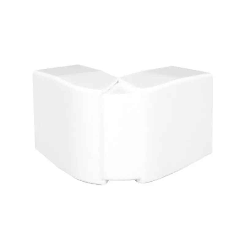 Ângulo exterior variável Efapel Série 10 32 x 16 mm branco