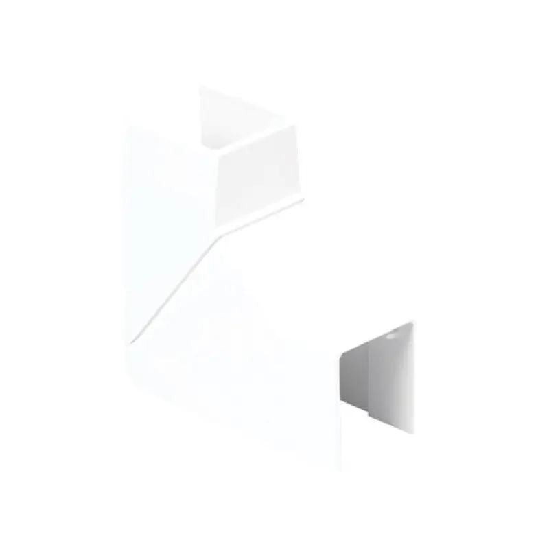 Ângulo interior variável Efapel Série 13 40 x 40 mm branco