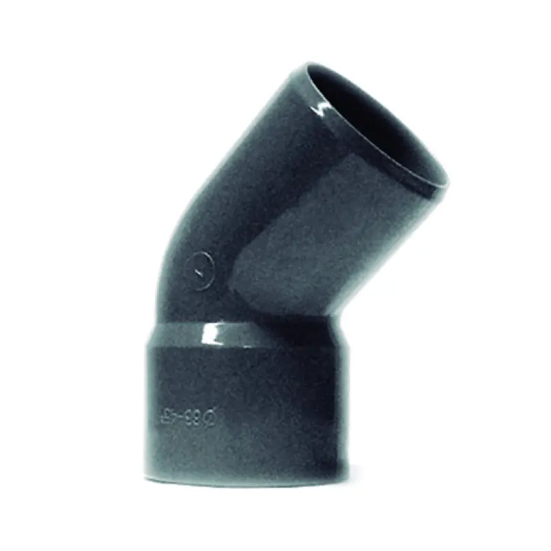 Curva 45º PVC Fersil KI 63 mm para colar Curva 45º PVC Fersil KI 63 mm para colar