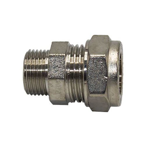 Casquilho bicone Flowflex 15 mm x 3/8" M Casquilho bicone Flowflex 15 mm x 3/8" M