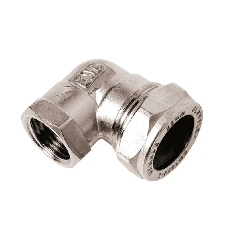 Joelho 90º bicone Flowflex 22 mm x 3/4" F Joelho 90º bicone Flowflex 22 mm x 3/4" F