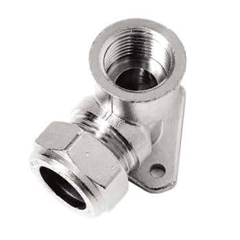 Joelho bicone Flowflex 12 mm x 1/2" F com pater Joelho bicone Flowflex 12 mm x 1/2" F com pater