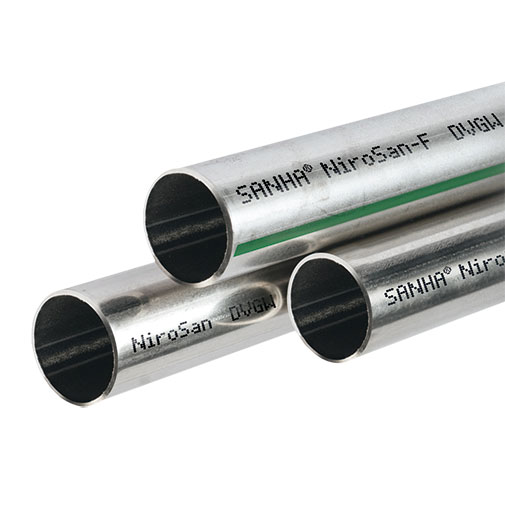 Tubo inox AISI 316L Sanha Nirosan 22 x 1,2 mm vara 6 m Tubo inox AISI 316L Sanha Nirosan 22 x 1,2 mm vara 6 m