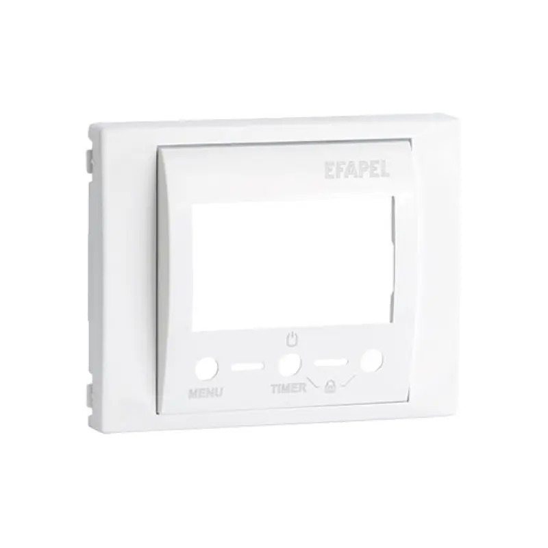 Centro Efapel Série Sirius 70 branco para termostato