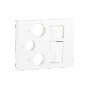 Centro tomada mista Efapel Série Sirius 70 R-TV-SAT-RJ 45/R-TV-SAT-RJ 45-FO branco Centro tomada mista Efapel Série Sirius 70 R-TV-SAT-RJ 45/R-TV-SAT-RJ 45-FO branco