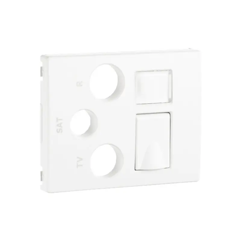Centro tomada mista Efapel Série Sirius 70 R-TV-SAT-RJ 45/R-TV-SAT-RJ 45-FO branco Centro tomada mista Efapel Série Sirius 70 R-TV-SAT-RJ 45/R-TV-SAT-RJ 45-FO branco