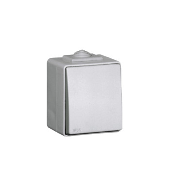 Comutador escada Efapel Série 48 cinzento