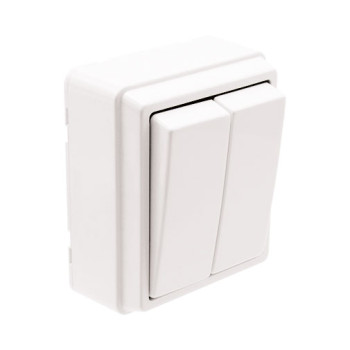 Comutador lustre Efapel Série 3700 branco