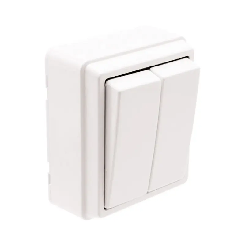 Comutador lustre Efapel Série 3700 branco Comutador lustre Efapel Série 3700 branco