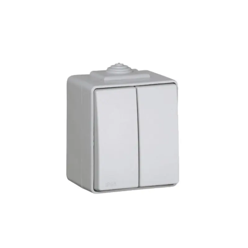 Comutador lustre Efapel Série 48 cinzento Comutador lustre Efapel Série 48 cinzento
