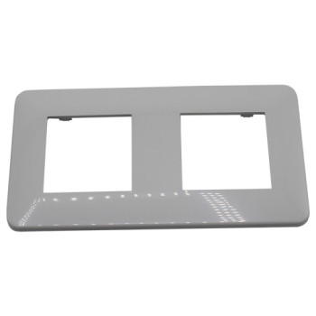 Espelho duplo Efapel Série Latina branco