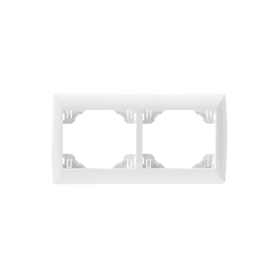 Espelho duplo Efapel Série Quadro 45 branco Espelho duplo Efapel Série Quadro 45 branco