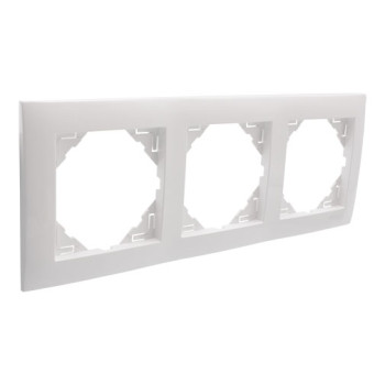 Espelho triplo Efapel Série Logus 90 marfim Espelho triplo Efapel Série Logus 90 marfim