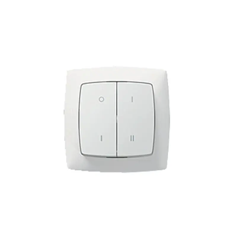Interruptor unipolar Efapel Série Suno branco