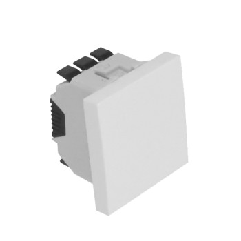 Inversor grupo Efapel Série Quadro 45 2 módulos branco