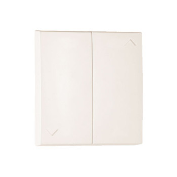 Tecla Efapel Série Logus 90 marfim para botão duplo persiana