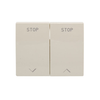 Tecla Efapel Série Sirius 70 marfim para inversor persiana