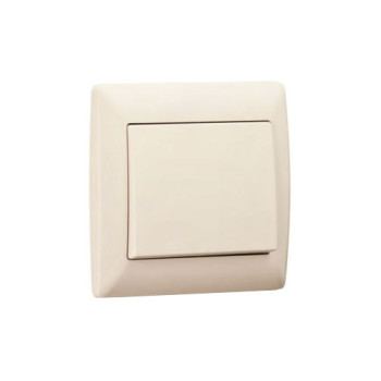 Tecla simples Efapel Série Sirius 70 marfim Tecla simples Efapel Série Sirius 70 marfim