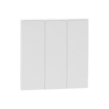 Tecla tripla Efapel Série Logus 90 branco Tecla tripla Efapel Série Logus 90 branco