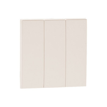 Tecla tripla Efapel Série Logus 90 marfim Tecla tripla Efapel Série Logus 90 marfim