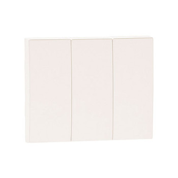 Tecla tripla Efapel Série Sirius 70 marfim Tecla tripla Efapel Série Sirius 70 marfim