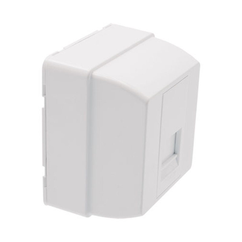 Tomada Efapel Série 3700 RJ 45 CAT.6 UTP branca Tomada Efapel Série 3700 RJ 45 CAT.6 UTP branca