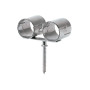 Abraçadeira dupla 12 mm para tubo inox