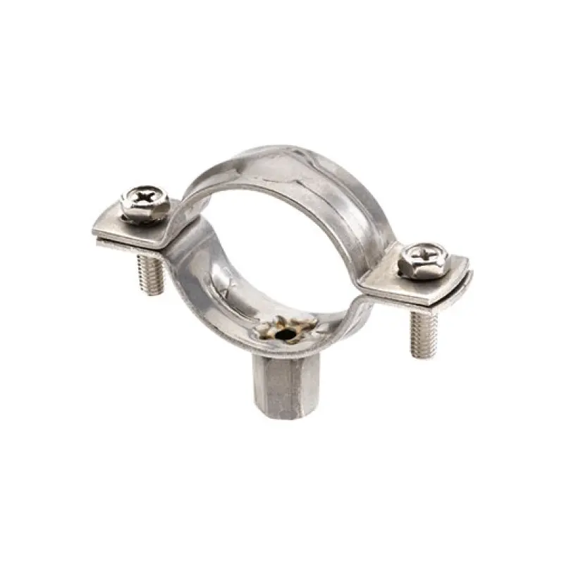 Abraçadeira inox M8/M10 1.1/4" (40 mm) Abraçadeira inox M8/M10 1.1/4" (40 mm)