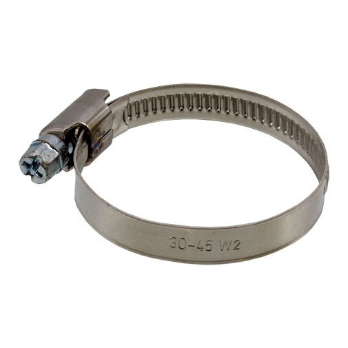 Abraçadeira sem fim inox 304 1.1/4" - 30-45 mm Abraçadeira sem fim inox 304 1.1/4" - 30-45 mm