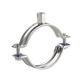 Abraçadeira simples inox Erico M8 x 1.1/4" (41-48 mm) Abraçadeira simples inox Erico M8 x 1.1/4" (41-48 mm)