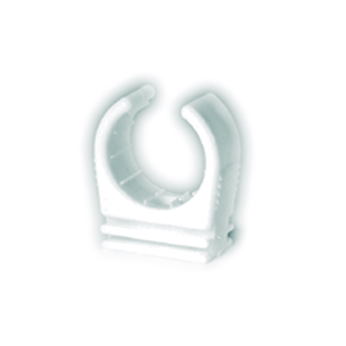 Abraçadeira simples PP 16-18 mm branca Abraçadeira simples PP 16-18 mm branca