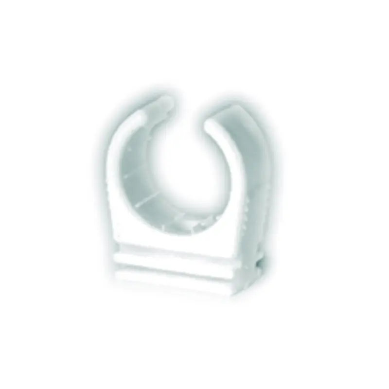 Abraçadeira simples PP 16-18 mm branca Abraçadeira simples PP 16-18 mm branca