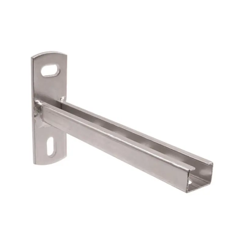 Suporte perfurado 41 x 21 x 2,5 mm com 200 mm Suporte perfurado 41 x 21 x 2,5 mm com 200 mm