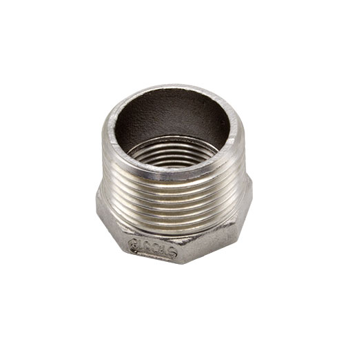 Casquilho redução inox Atusa 1.1/2" M x 1.1/4" F Casquilho redução inox Atusa 1.1/2" M x 1.1/4" F