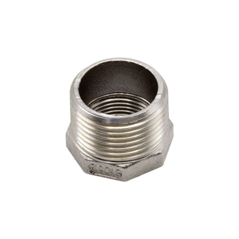 Casquilho redução inox Atusa 2.1/2" M x 1.1/4" F Casquilho redução inox Atusa 2.1/2" M x 1.1/4" F