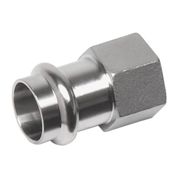 Casquilho transição press Sanha Nirosan 9270G 22 mm x 1" F Casquilho transição press Sanha Nirosan 9270G 22 mm x 1" F