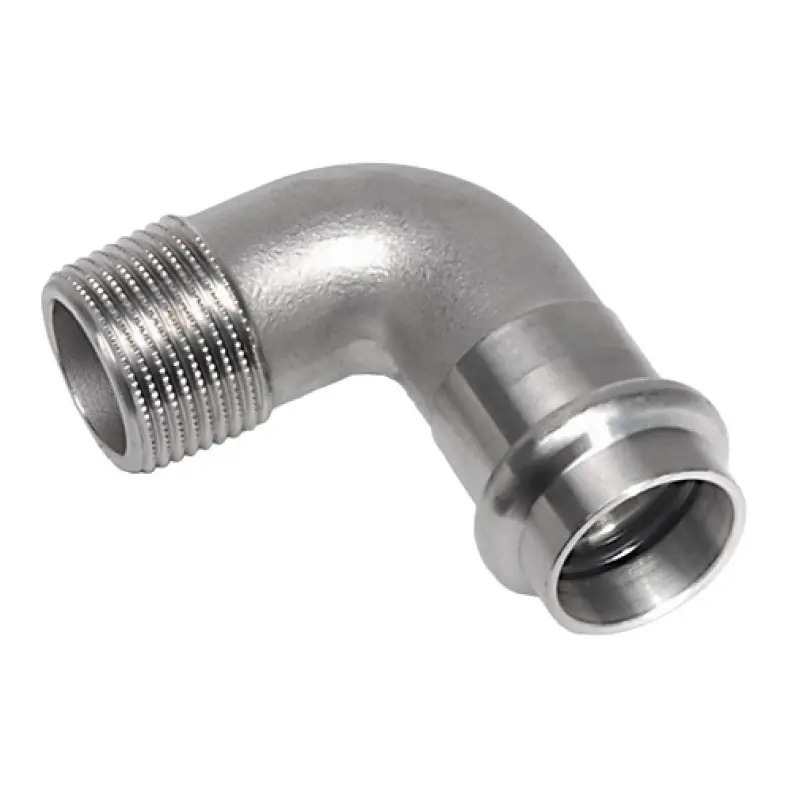 Curva press/rosca NIR 9092G 90º 28x1""M Curva press/rosca NIR 9092G 90º 28x1""M