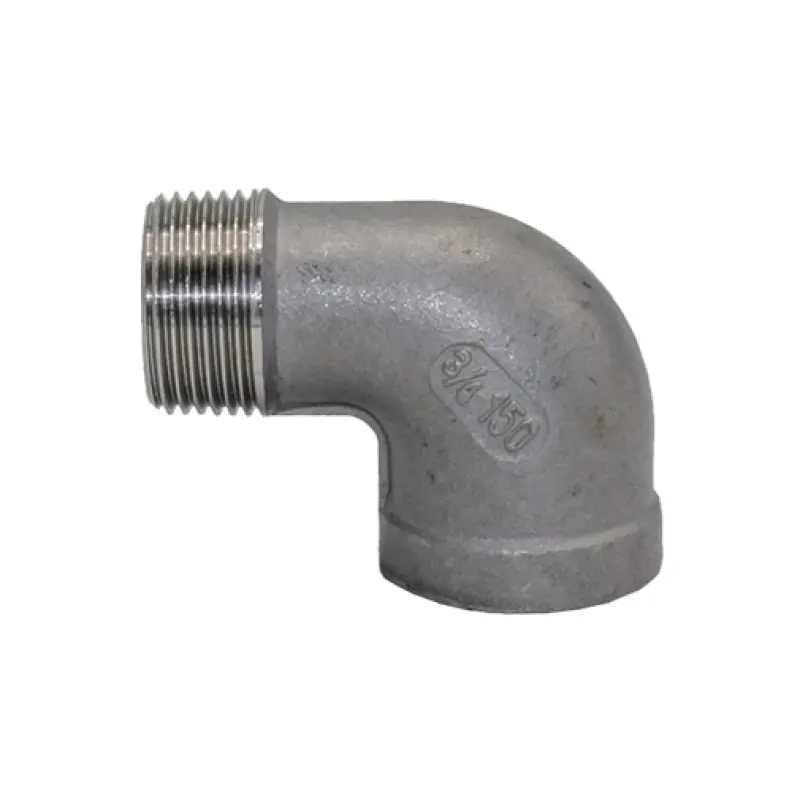 Joelho 90º inox Atusa 3/4" M/F Joelho 90º inox Atusa 3/4" M/F