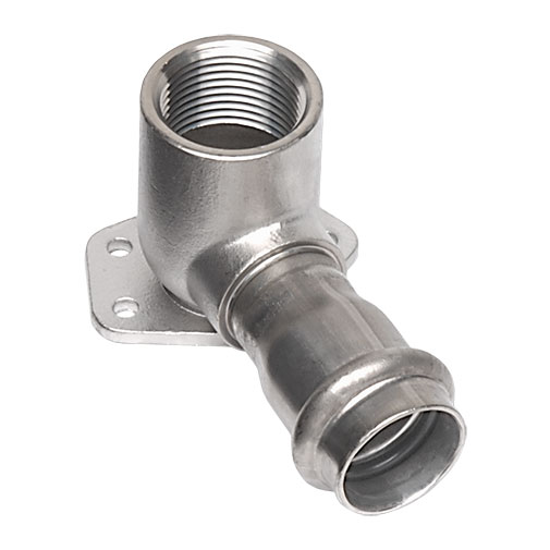 Joelho press Sanha Nirosan 9472G 22 mm x 3/4" F com pater Joelho press Sanha Nirosan 9472G 22 mm x 3/4" F com pater