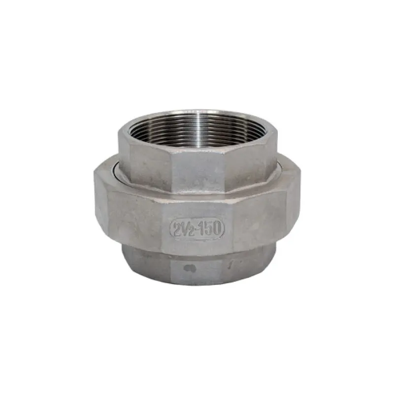 Junção inox Atusa 2.1/2" F com sede cónica Junção inox Atusa 2.1/2" F com sede cónica