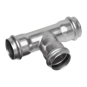 Tê redução press Sanha Nirosan 9130 28 x 15 x 28 mm