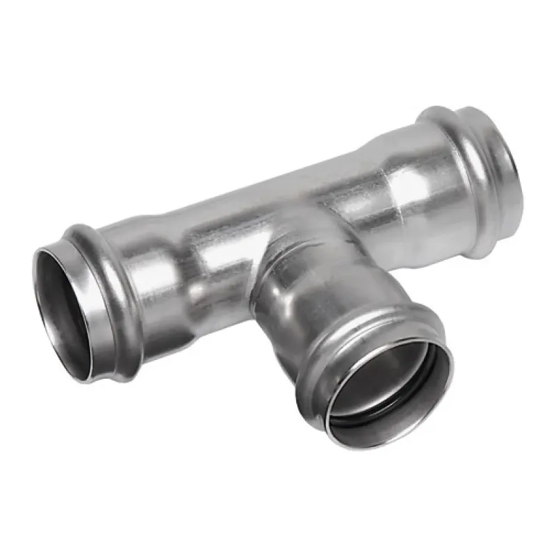 Tê redução press Sanha Nirosan 9130 54 x 28 x 54 mm Tê redução press Sanha Nirosan 9130 54 x 28 x 54 mm