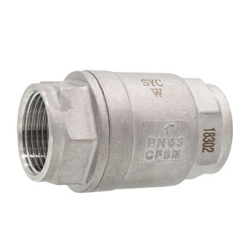 Válvula retenção inox 1.1/4" PN63 Válvula retenção inox 1.1/4" PN63