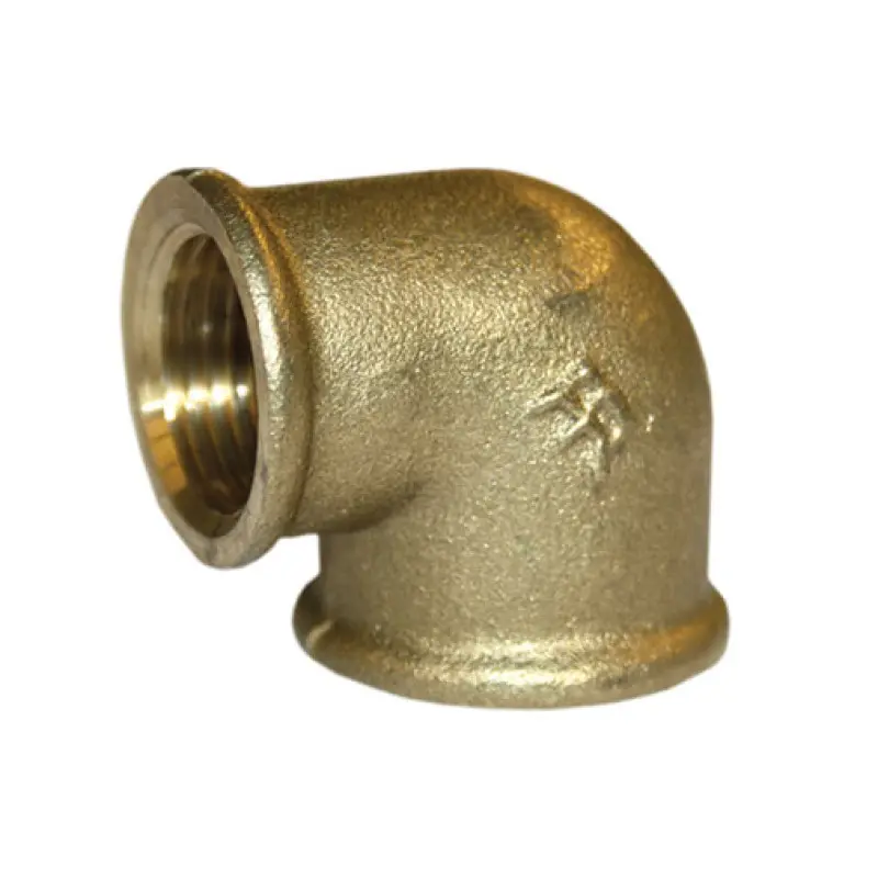 Joelho redução latão 1" F x 3/4" F Joelho redução latão 1" F x 3/4" F