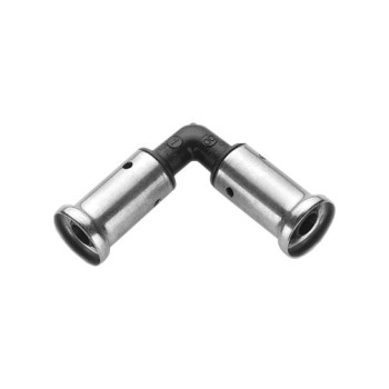 Joelho simples sintético press Henco 14 x 14 mm Joelho simples sintético press Henco 14 x 14 mm