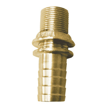 Canhão depósito latão 1/2" M para plástico